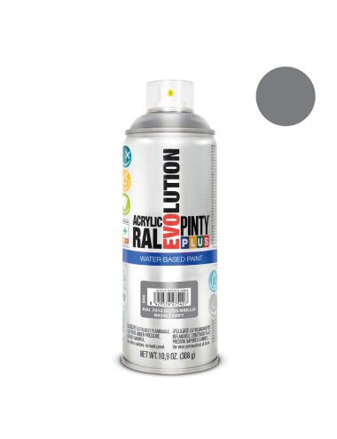 Pintura en spray pintyplus evolution water-based 520cc ral 7012 gris basalto