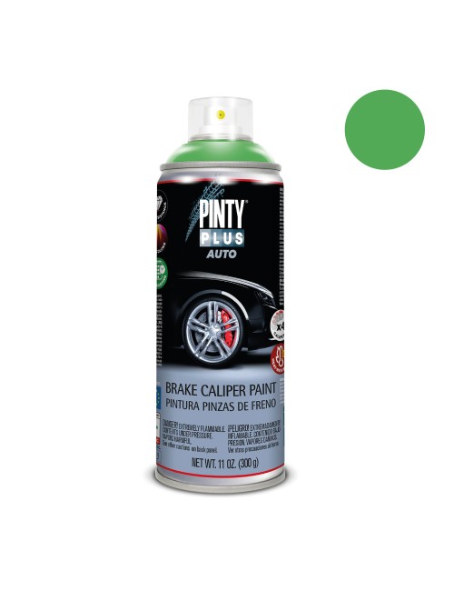 Pintura en spray pintyplus auto 520cc pinzas freno pf136 verde