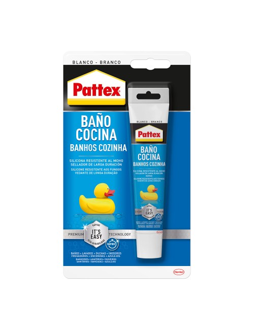 Pattex baño cocina transparente 50ml