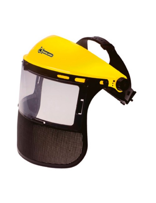 Visera de proteccion con rejilla de nylon y visor de policarbonato 7199000023 garland