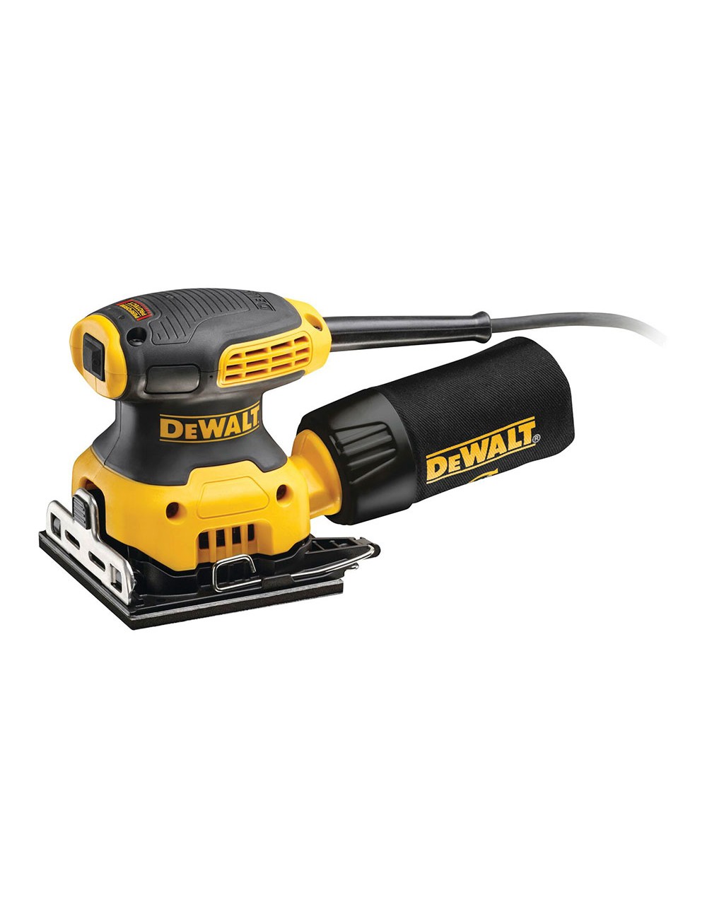 Lijadora orbital 230w 1/4 hoja dewalt