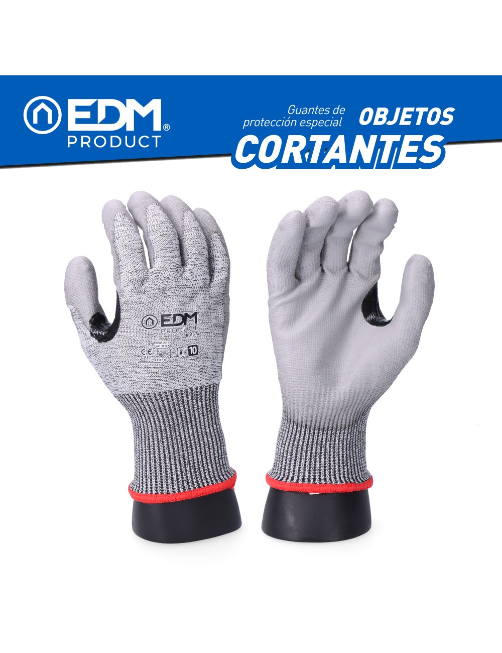 Guantes anti corte talla 7