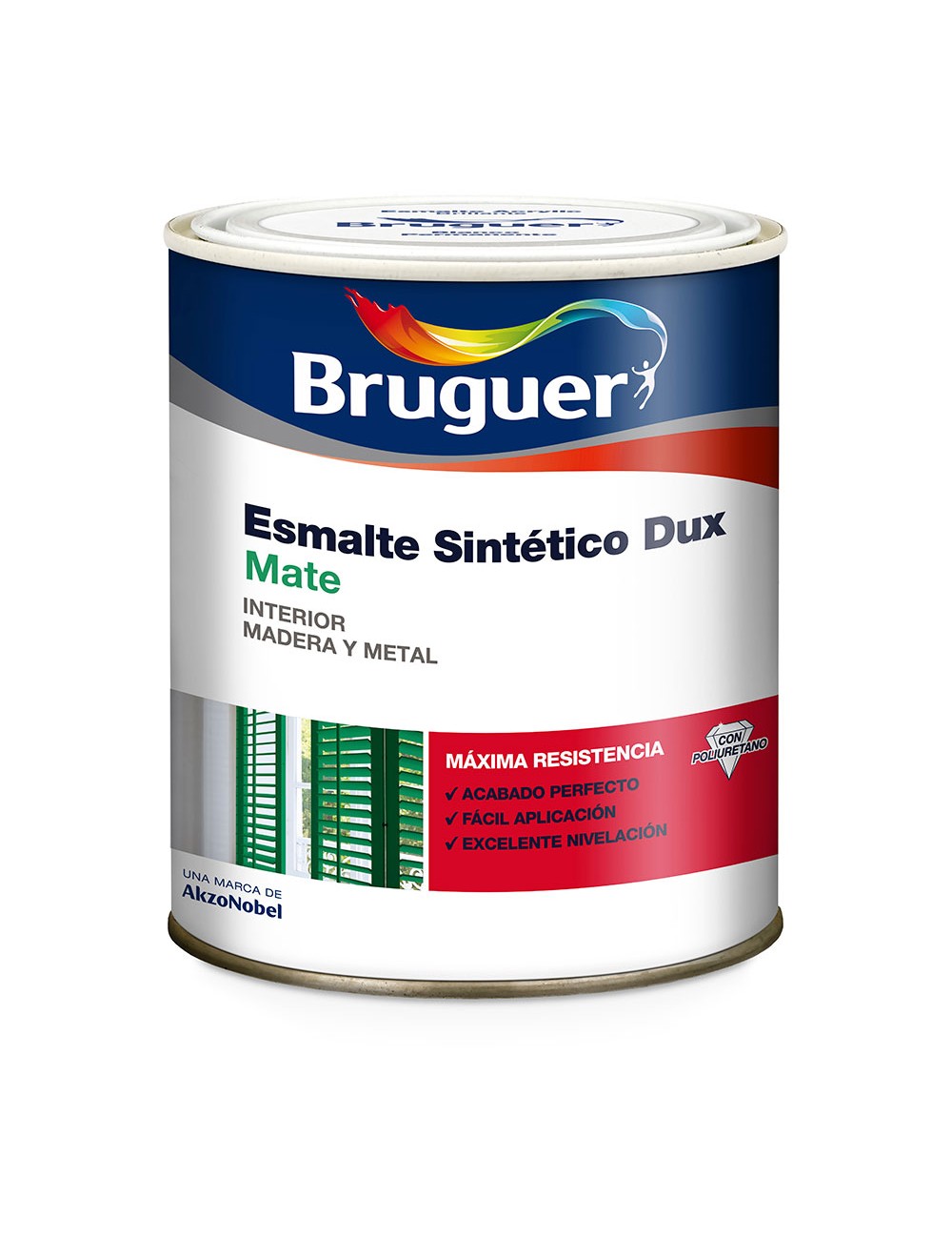 Dux mate negro 0,75l bruguer