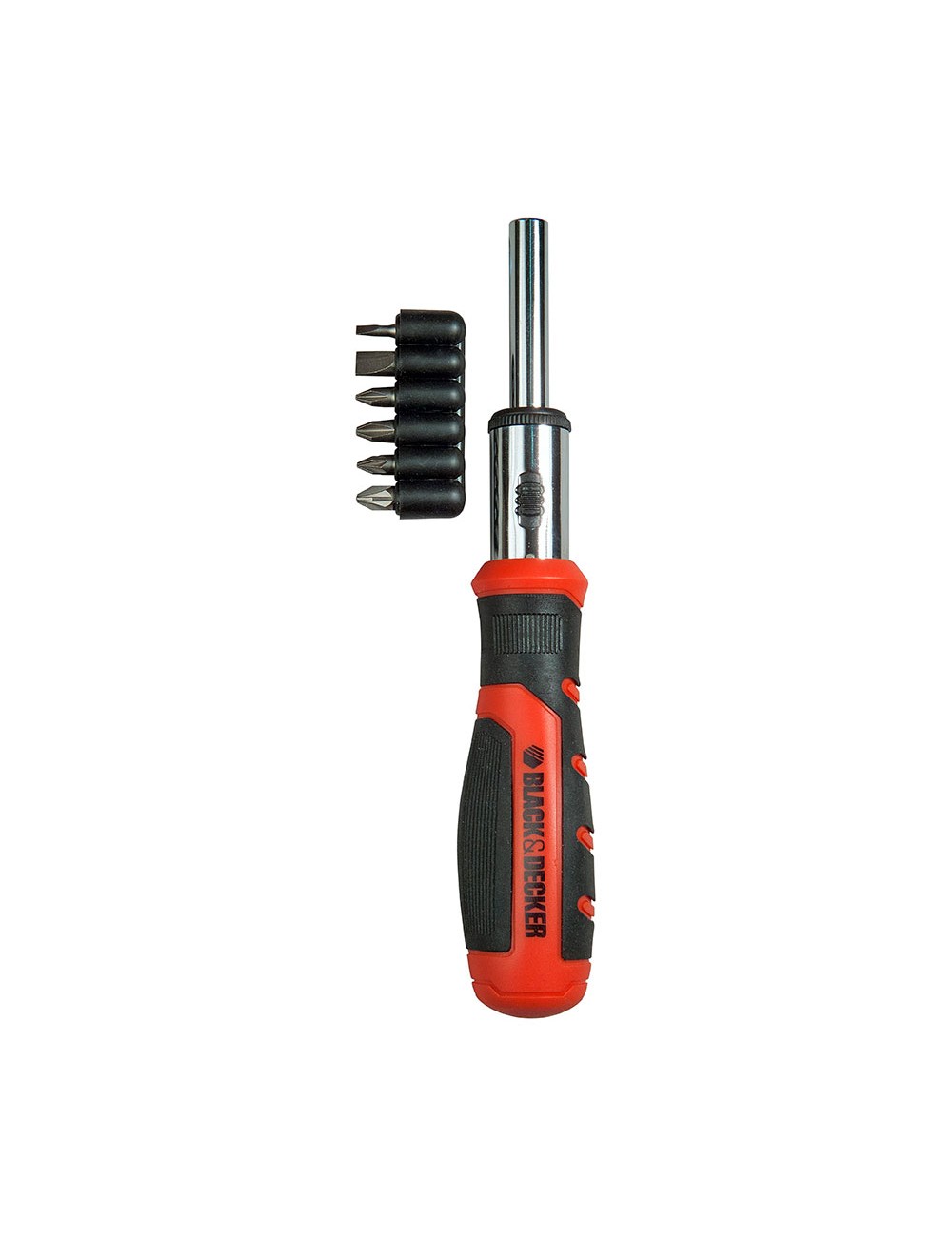 Juego multipuntas con carraca + 6 puntas bdht0-62129 black+decker