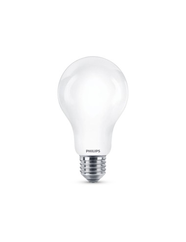 Bombilla standard led e27 17,5w 2452lm 4000k luz dia ø7,5x12,1cm. philips