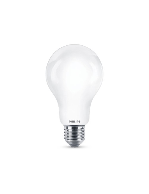 Bombilla standard led e27 17,5w 2452lm 6500k luz fria ø7,5x12,1cm. philips