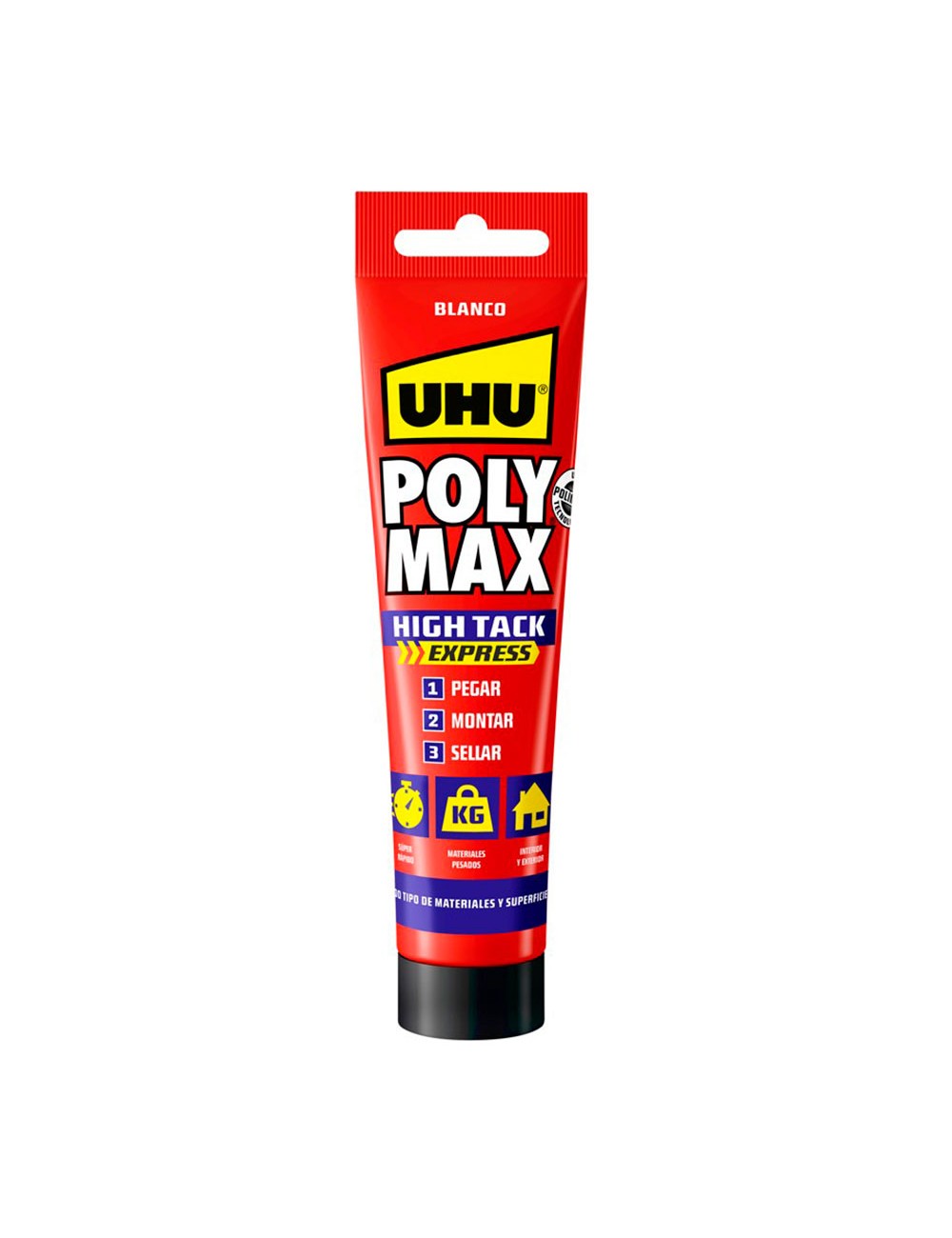 Uhu poly max high tack® express blanco 165g ref. 6312920