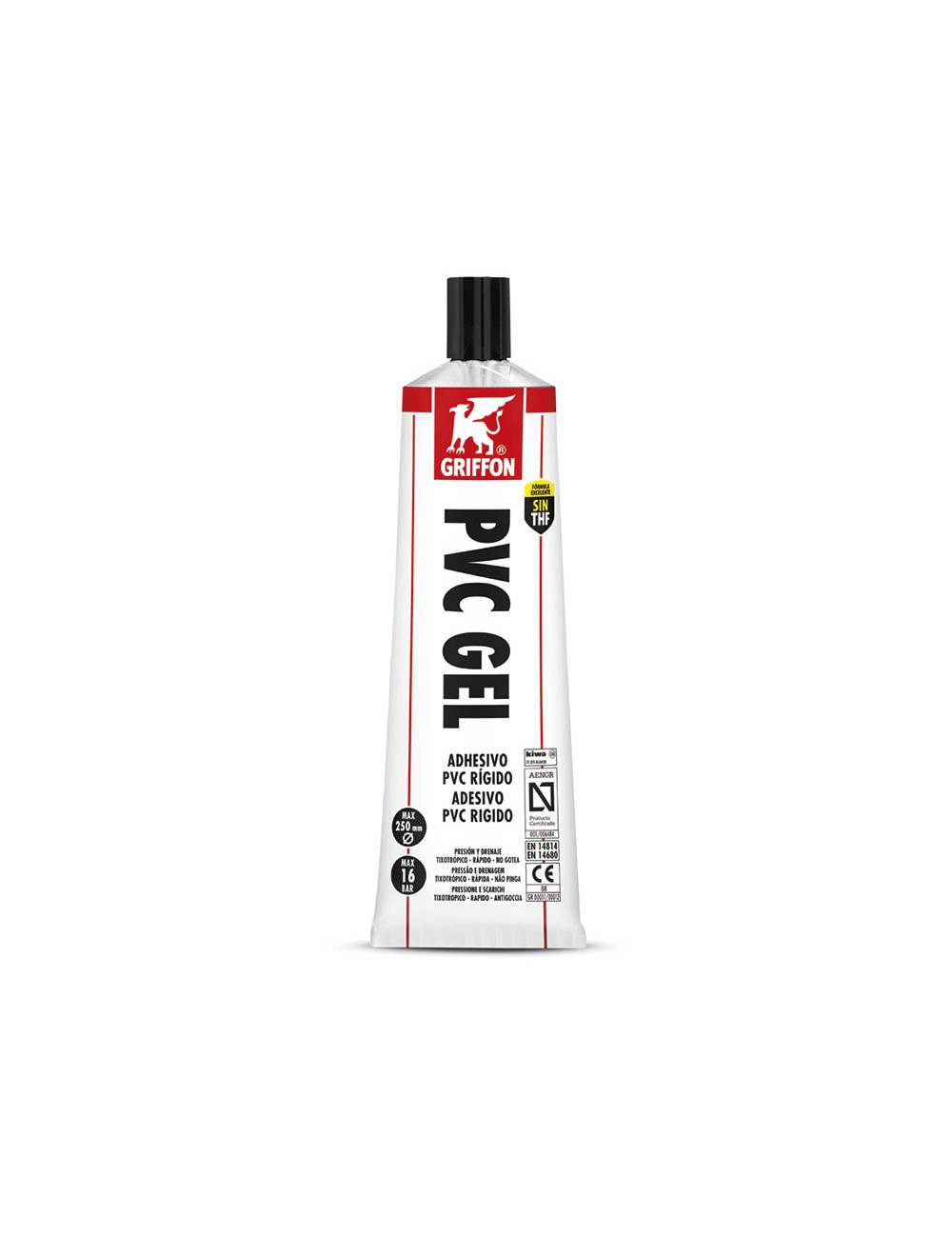 Griffon adhesivo de pvc gel 125ml ref. 6112096