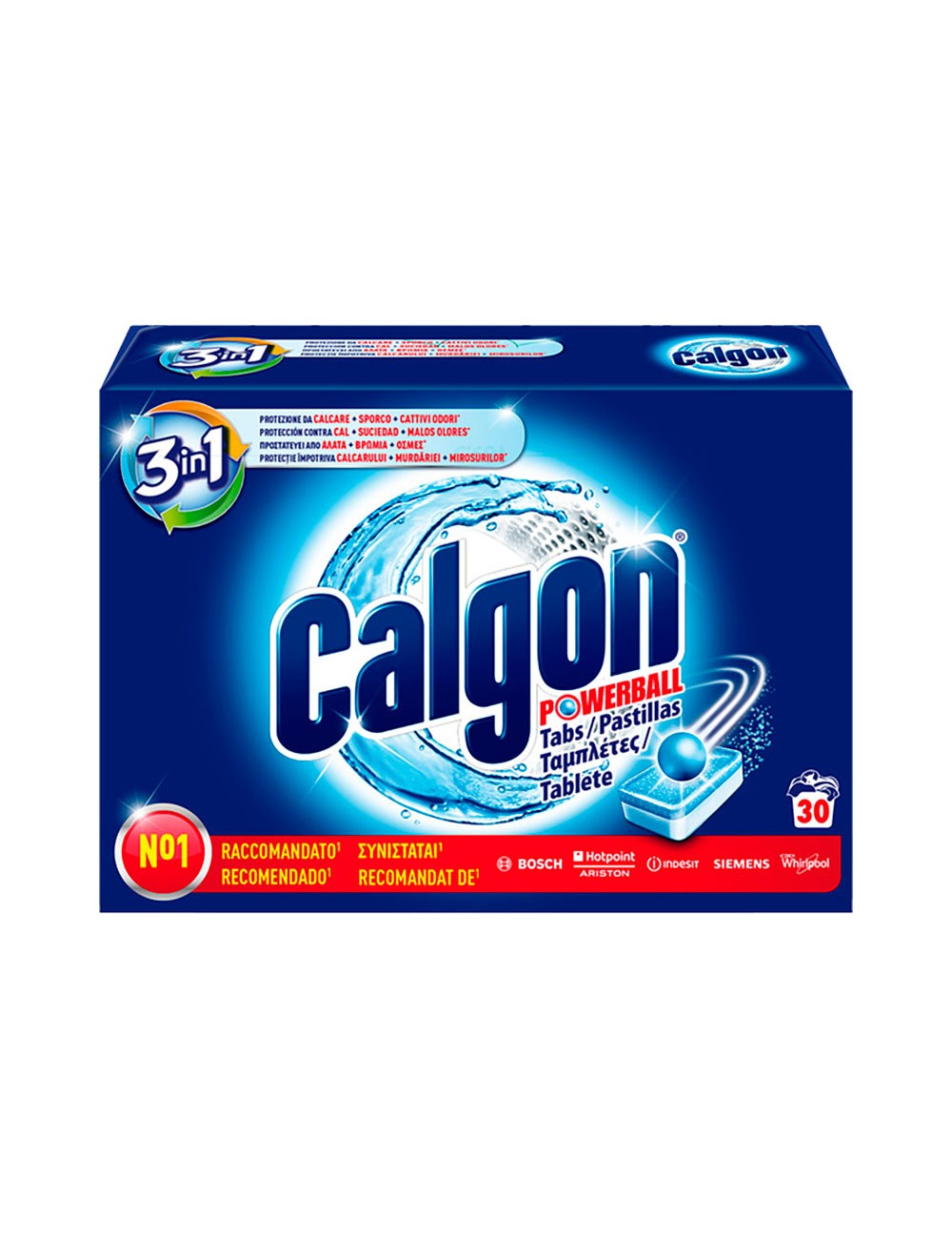 Antical lavadora pastilla 30 unid. calgon