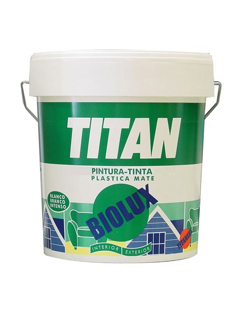 Pintura plastica interior-exterior mate biolux 15l titan a62000815