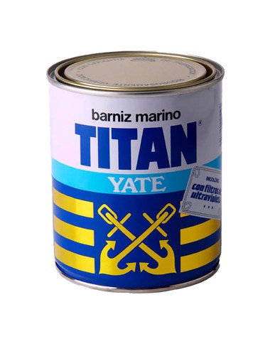 Barniz brillante incoloro yate 0,750l titan 045000734