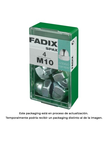 Caja s 4 unid. tuerca ciega cinc m 10 fadix