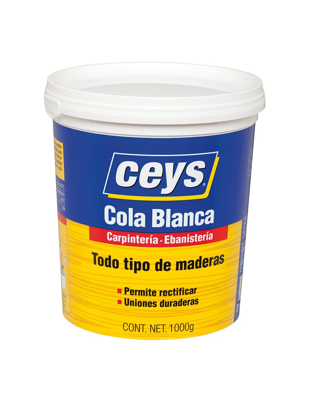 Ceys cola blanca madera bote 1kg 501704