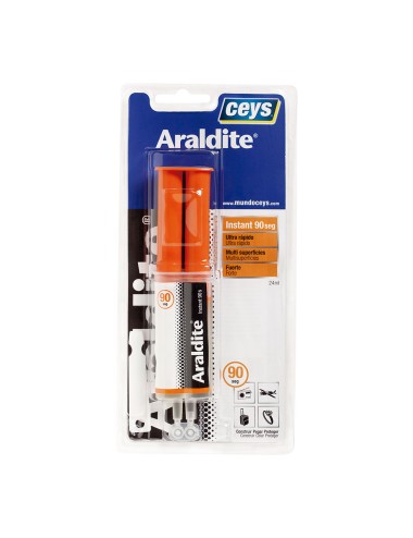 Araldite rapido 90 segundos jeringa 24ml 510401