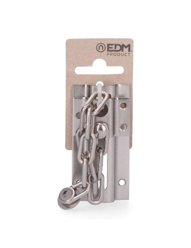 Pack 1 unid. cadena seguridad hº niquel edm