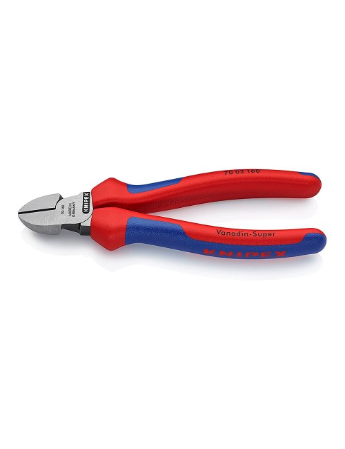 Alicates de corte diagonal 165x53x21mm 7002160 knipex