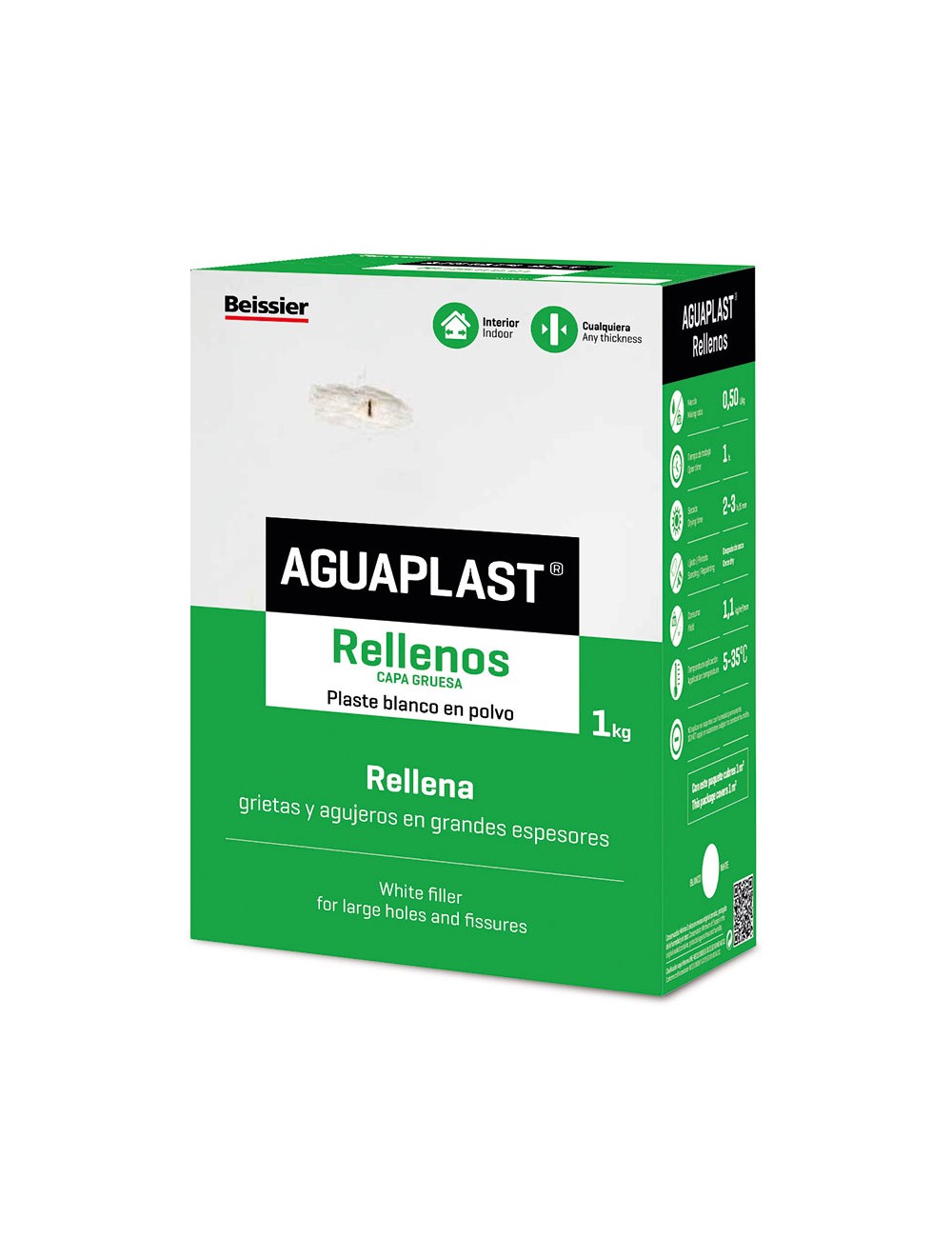 Aguaplast rellenos estuche 1kg (10ue)