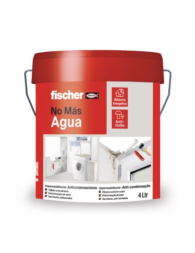 Pintura blanca impermeabilizante anti-condensaciones 4l 564135 fischer