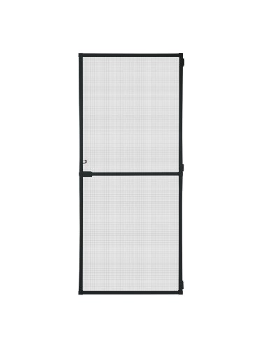 Puerta mosquitera abatible action antracita 100x210cm