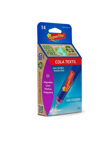 Cola para tejidos, blister 20g 2414 supertite