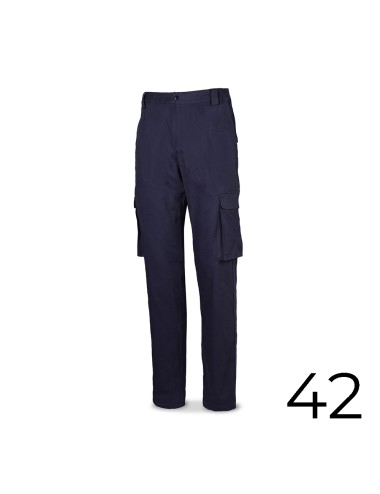 Pantalón strech 98% algodon 2% elastano 240g. azul marino talla 42 588pbsam/42 marca