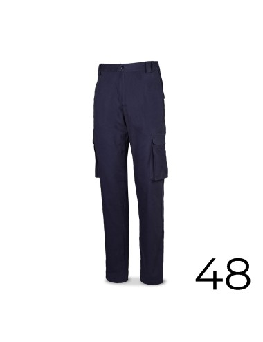 Pantalón strech 98% algodon 2% elastano 240g. azul marino talla 48 588pbsam/48 marca