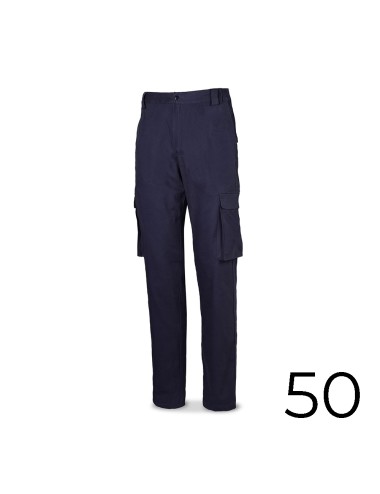 Pantalón strech 98% algodon 2% elastano 240g. azul marino talla 50 588pbsam/50 marca