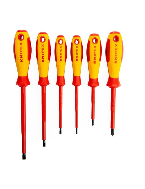 Juego de destornilladores vde 6 piezas knipex 00 20 12v02