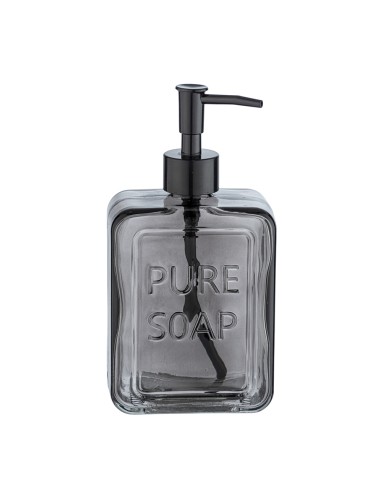 Dosificador de jabón pure soap gris 24713100 wenko