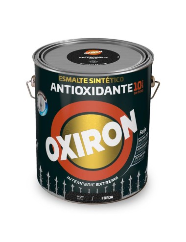 Esmalte sintético metálico antioxidante oxiron forja negro 750ml titan 5809031