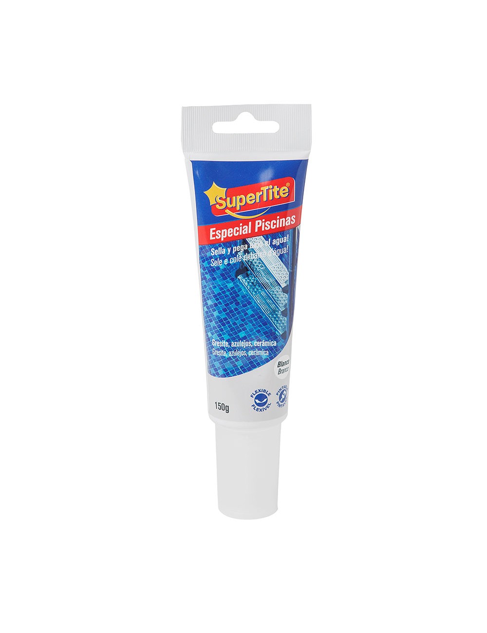 Adhesivo especial piscinas, tubo 150g a2774 supertite