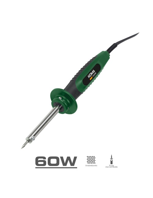 Soldador 60w 230v koma tools