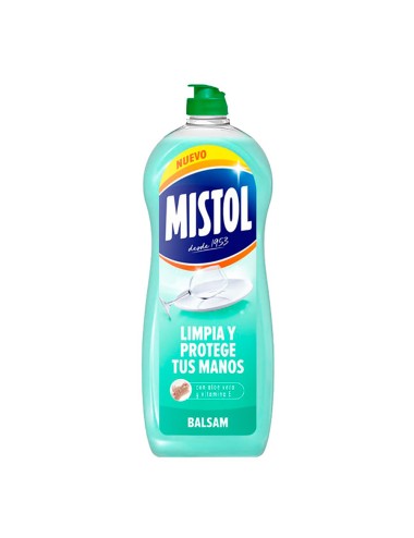 Lavavajillas mistol bálsamo aloe 650ml