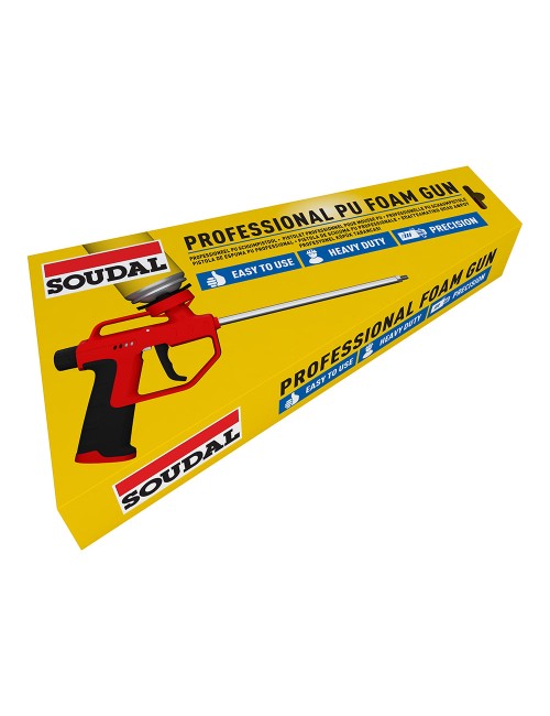 Pistola para espuma pu diy soudal 137930