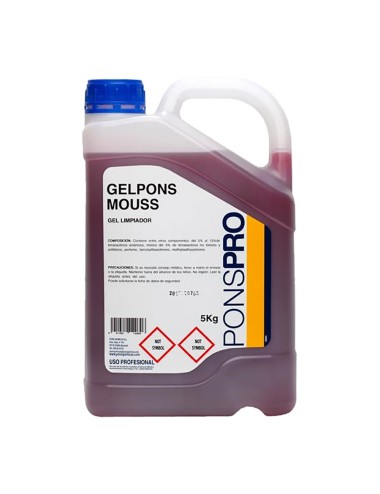 Jabón manos gelpons mouss rosa 5l (profesional)