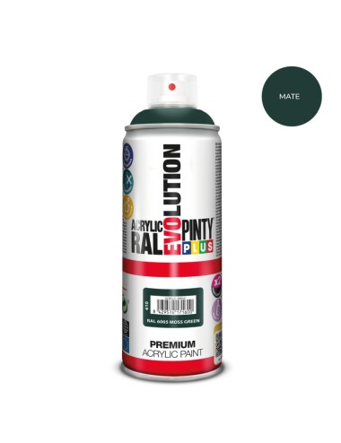 Pintura en spray pintyplus evolution 520cc ral 6005 matt moss green