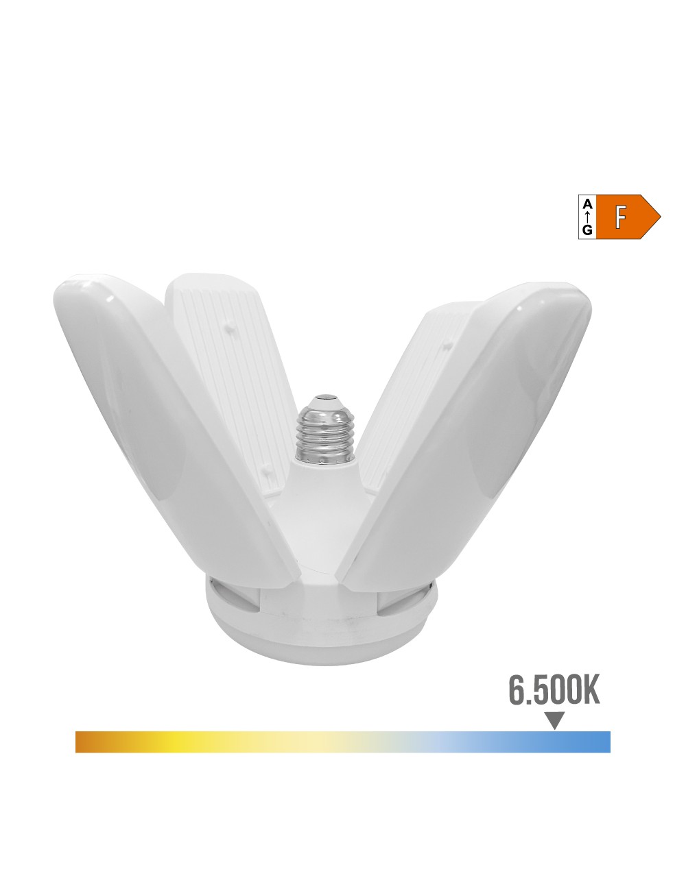 Bombilla led multidireccional, casquillo e27, potencia 30 w, luz fría