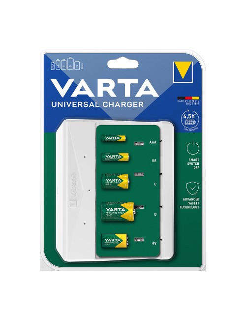 Cargador universal de pilas 57658 varta