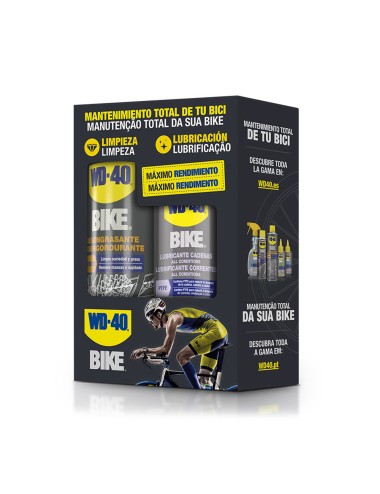 Pack wd-40 specialist bike desengrasante 500 ml + wd-40 specialist lubricante cadenas all conditions 250 ml 34877 wd-40