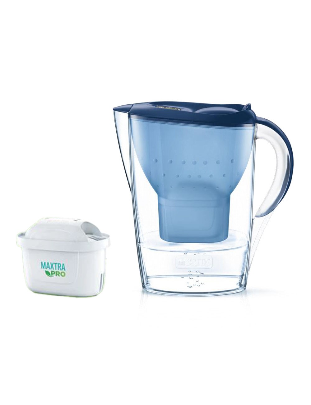 Jarra filtrante marella azul 2 filtros maxtra pro 2,4l 1051131 brita