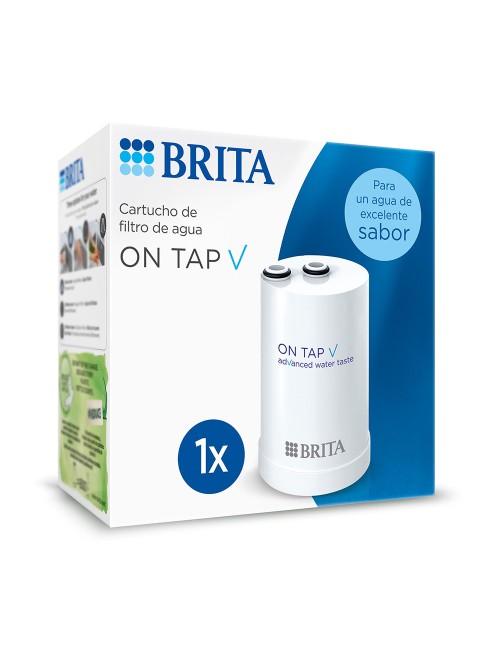 Cartucho de recambio de filtro de agua 600l on tap v pack 1-great tasting 1052385 brita