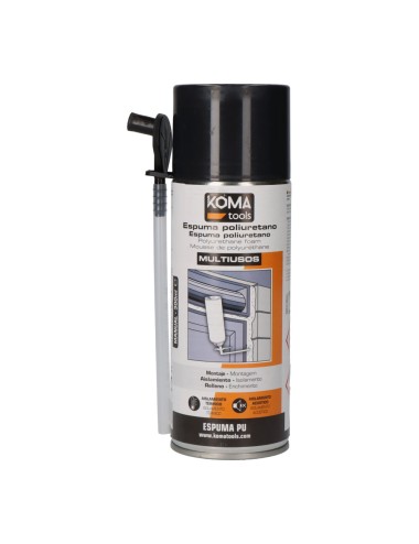 Espuma poliuretano canula 300ml koma tools