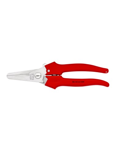 Tijeras universales con revestimiento de plástico pulida 190 mm 9505190 knipex