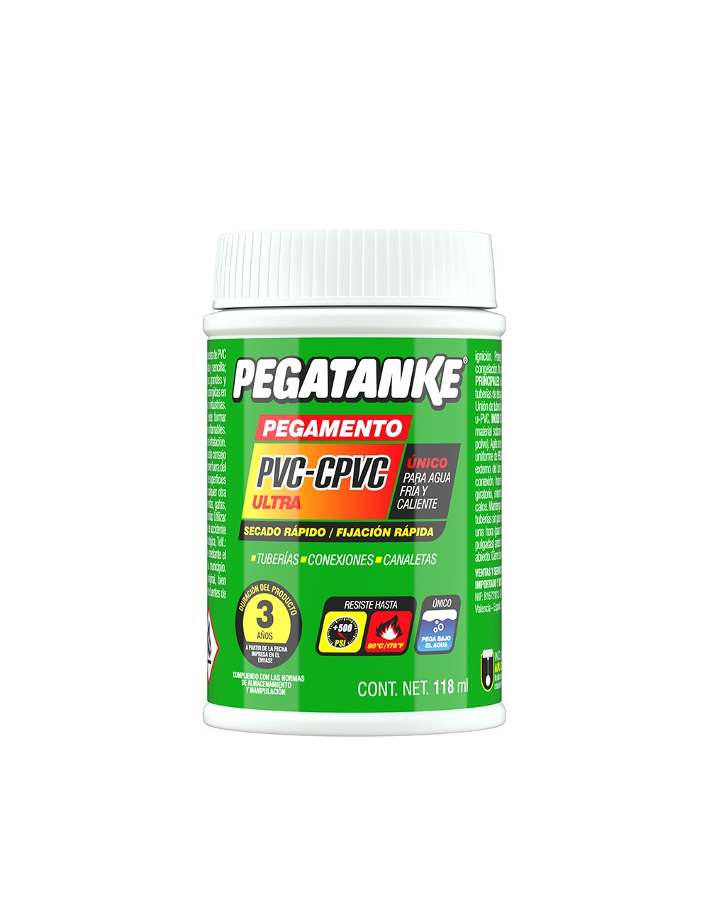 Pegatanke pvc-cpvc 118ml