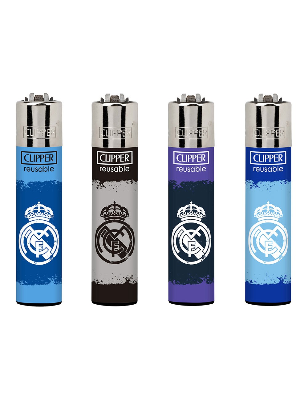 Encendedor cp11 escudo real madrid, colores variados. clipper