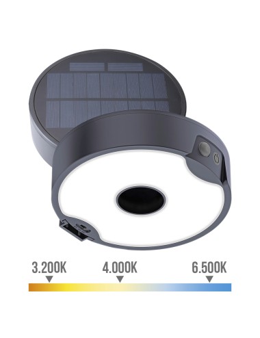 Aplique - estaca solar 4w 500 lm edm