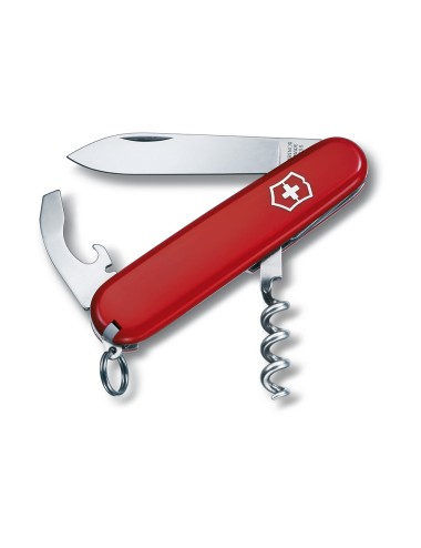 Navaja waiter roja, 9 funciones, 26x12x84mm, peso 35g. victorinox