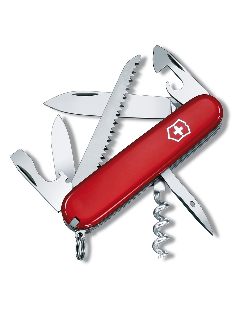 Navaja camper roja, 13 funciones, 26x18x91mm, peso 74g. victorinox