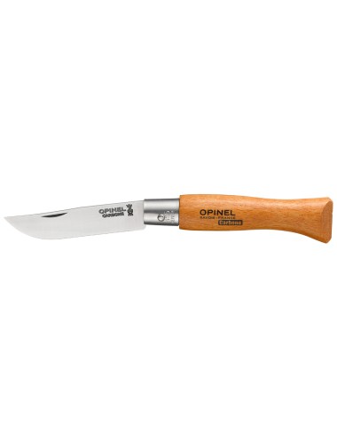 Navaja acero carbono nº5, hoja de 6cm. opinel