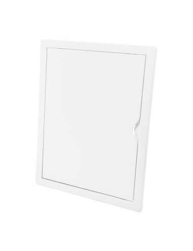 Tapa de registro rectangular empotrable abs 20x25cm blanca